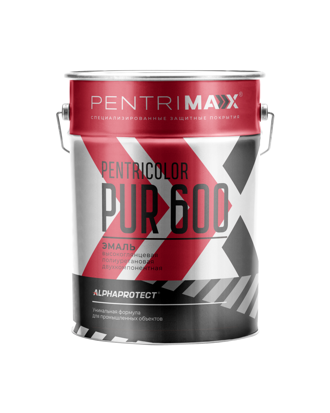 Краска для бетона в гараже PENTRICOLOR PUR 600 (RAL 3007)